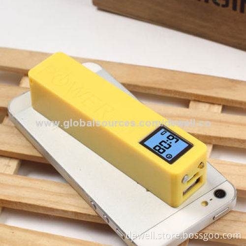 2,000mAh USB Chargers for iPhone, LED Display, Multi-color, CE/ROHS/FCC Mark, Factory Supply